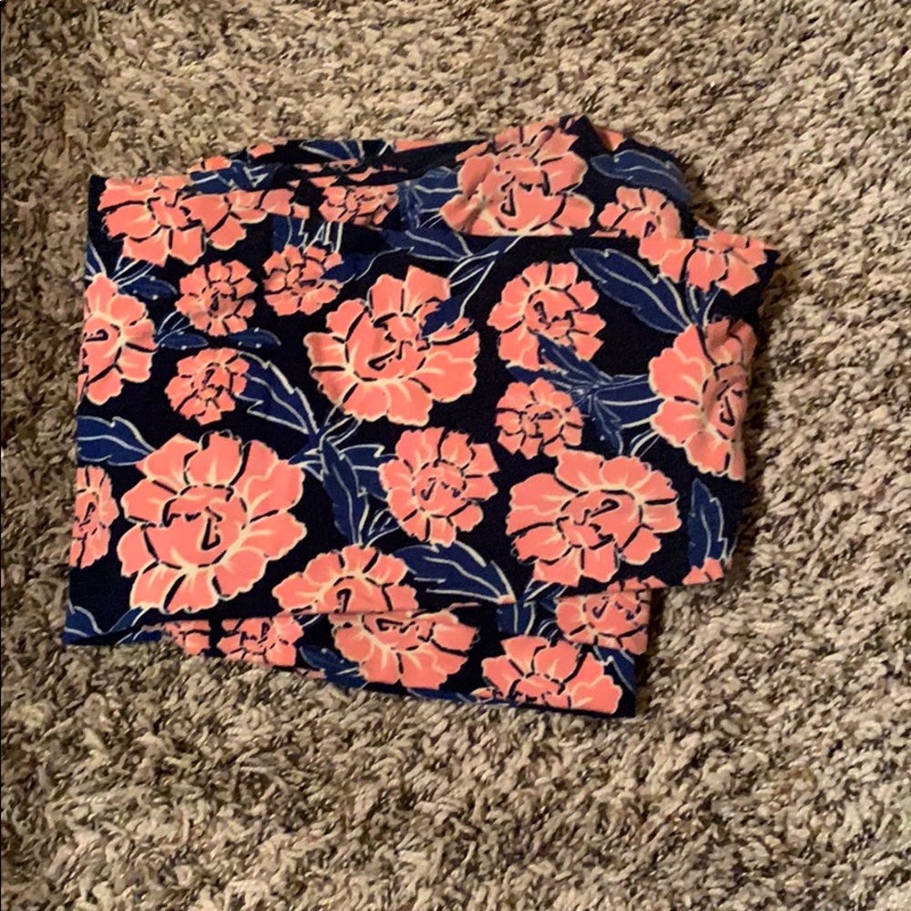 Floral leggings